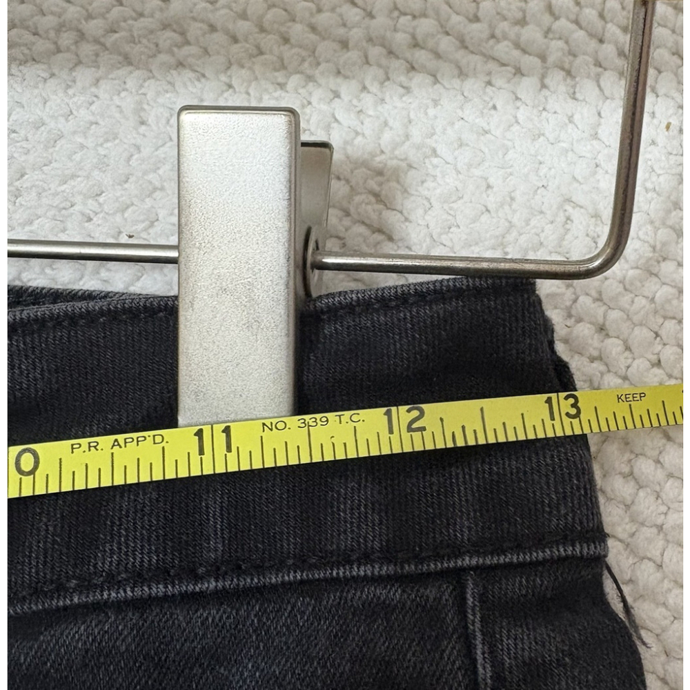 Wax Jean Butt I Love You Women’s High Rise Cuffed Jean Shorts Black Size Small - Picture 7 of 8